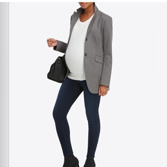 SPANX Mama Maternity Jean-ish Ankle Leggings, SIZE XL 1218 - Picture 3 of 7